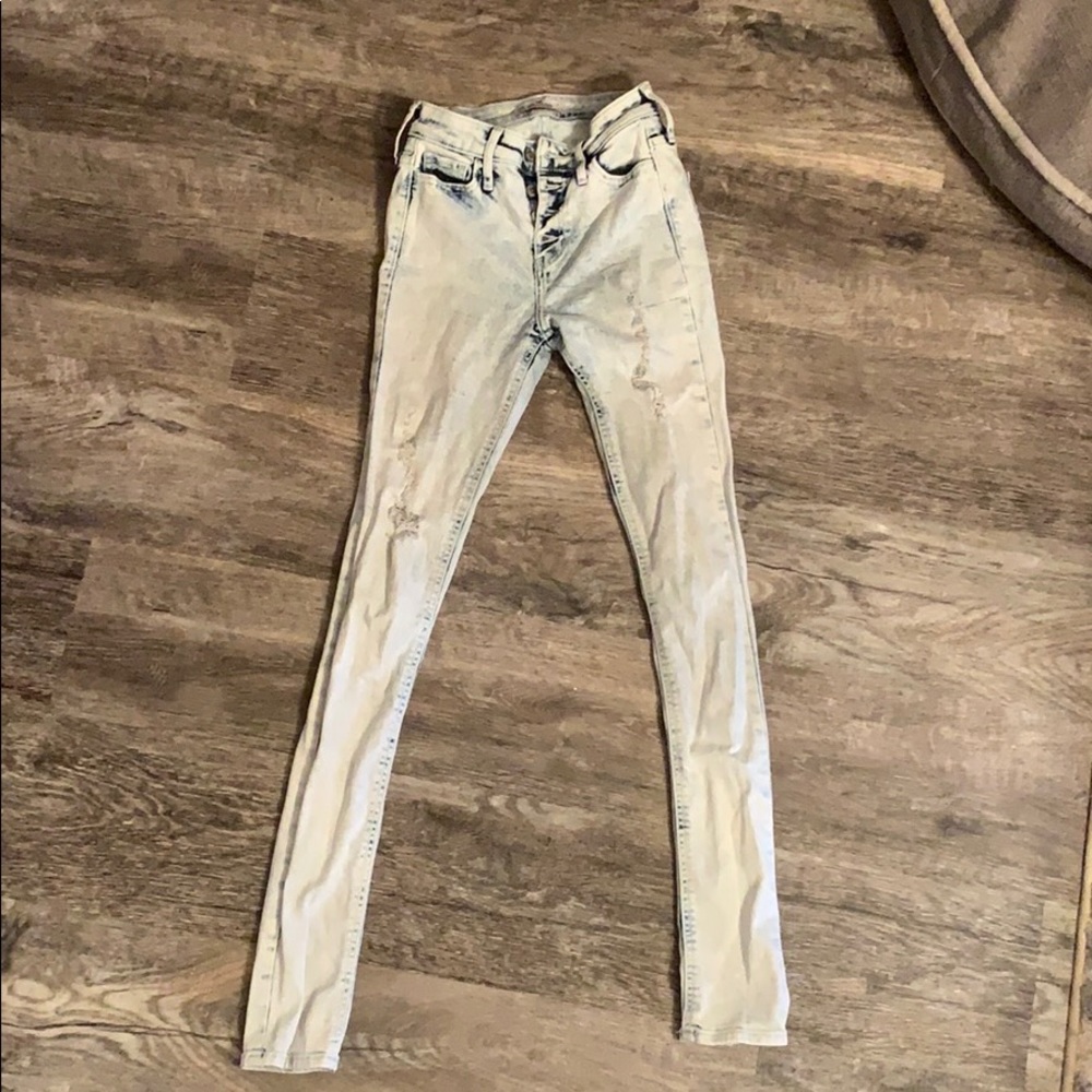 Girls High-Waisted Hollister Jeans